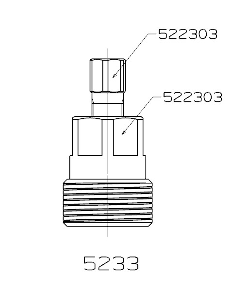 Forza Extractor de Plato Magnético M33X150